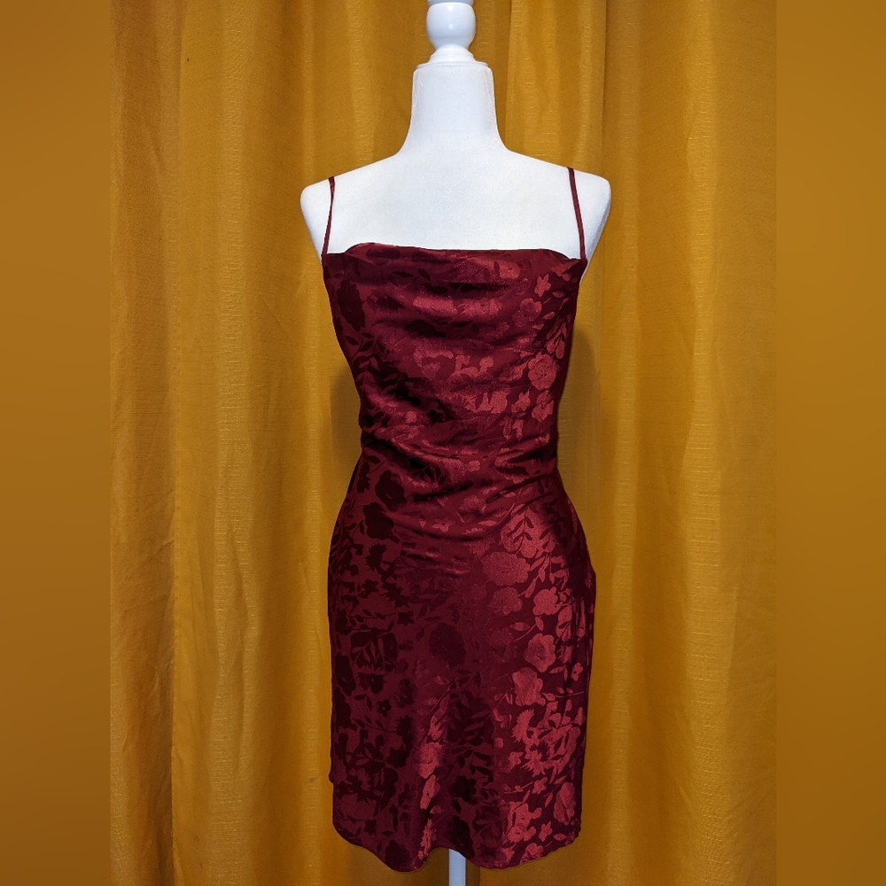Dark Red Urban Outfitters mini dress, size small